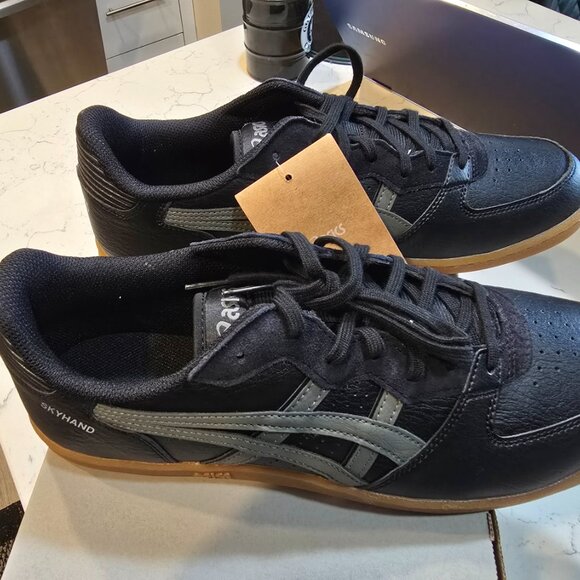 ASICS Skyhand OG Black Truffle Grey Gum Bottom Size 10 Men's Lifestyle Sneakers - Picture 3 of 11